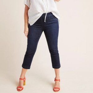 Anthro Pilcro High-Rise Capri Denim Leggings